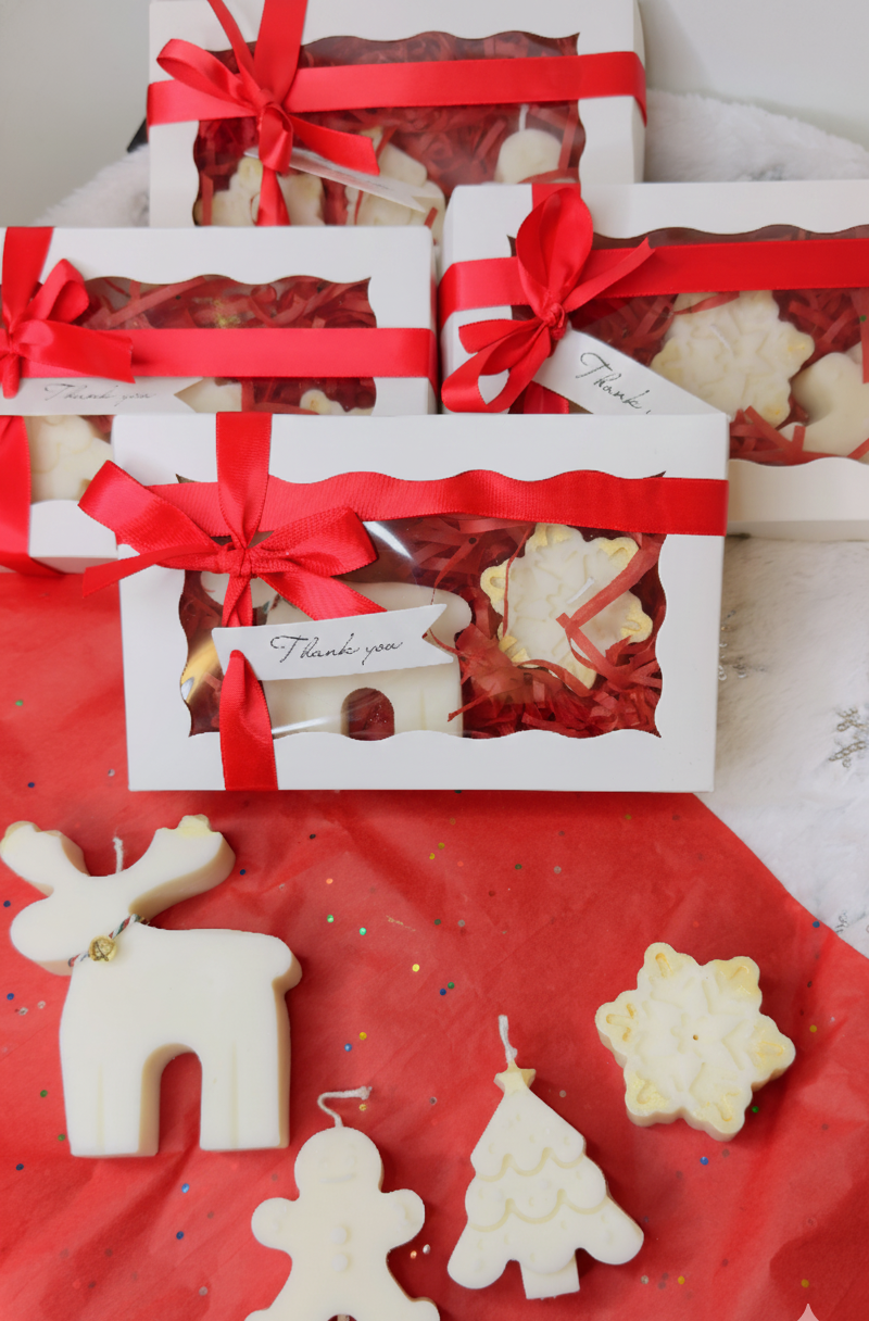 The Cozy Christmas Trio Gift Box: Holiday Wax Melts