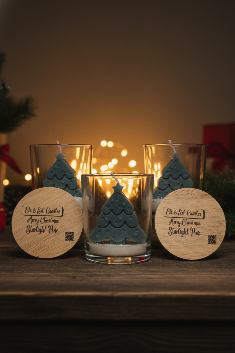 Starlight Pine Tree – Holiday Candle Collection