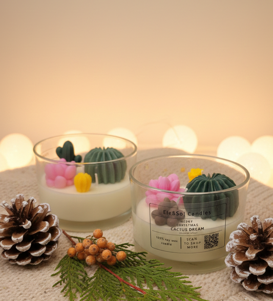 🌵 Cactus Dream Candle: Desert Bloom & Fresh Air